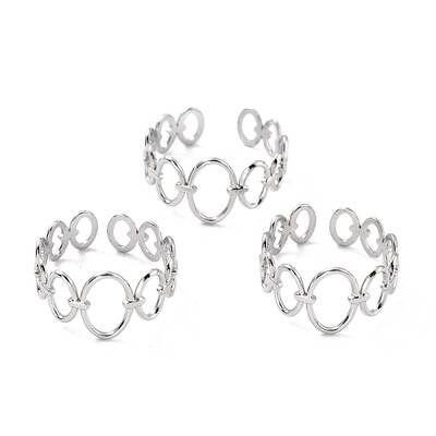 Tarnish Resistant 304 Stainless Steel Finger Rings