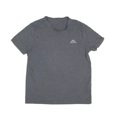 KAPPA T-Shirt Grey Short Sleeve Mens S
