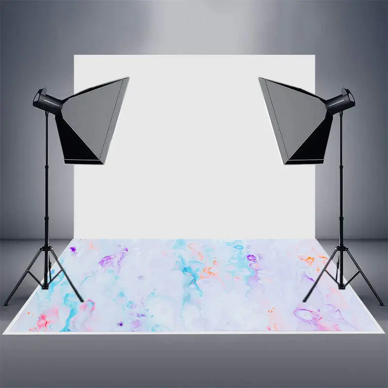 Fantasy Bubble Marble Texture Rubber Floor Mat - Aperturee