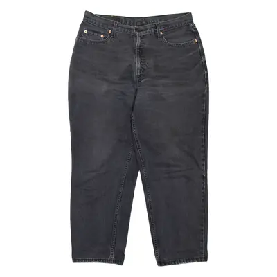 LEVI'S 626 02 Orange Tab Womens Jeans Grey Regular Mom 90s W32 L27