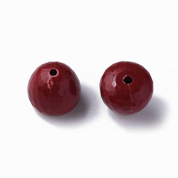 Opaque Acrylic Beads