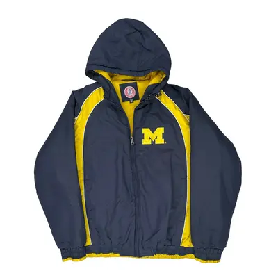University Of Michigan G-Iii College Jacket - XL Navy Polyester