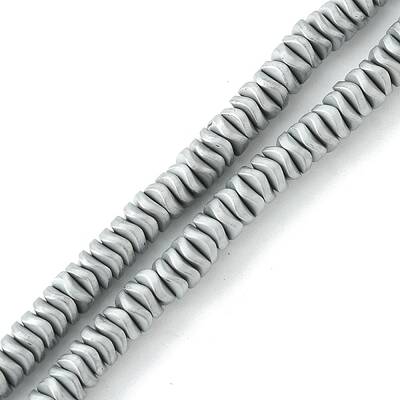 Electroplated Synthetic Non-Magnetic Hematite Beads Strands