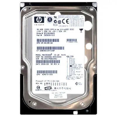404711-001 HP 36.4GB Ultra-320 SCSI 15000 3.5-inch Hard Drive