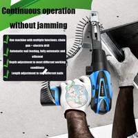 【XIDUODUO TOOL】Chain with screw head, automatic nail feeding, adjustable depth and length, suitable for carpentry and gyp...