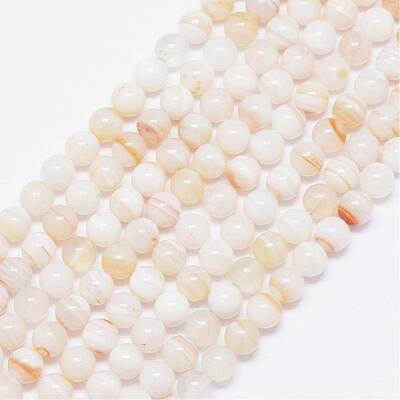 Natural Stripe Agate Beads Strands