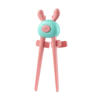 New Creative Finger Chopsticks Lazy Auxiliary Clip | Color: Deer Green Pink