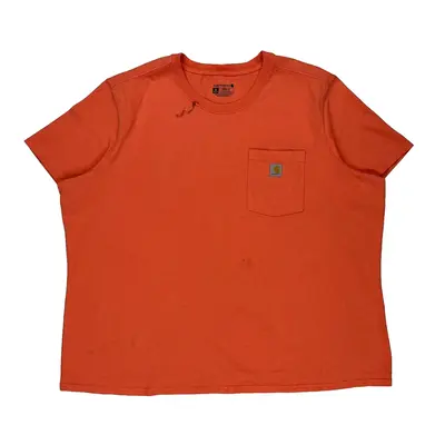 Carhartt T-Shirt - 3XL Orange Cotton
