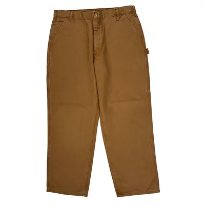 Carhartt Carpenter Trousers - 38″ Waist Brown Cotton