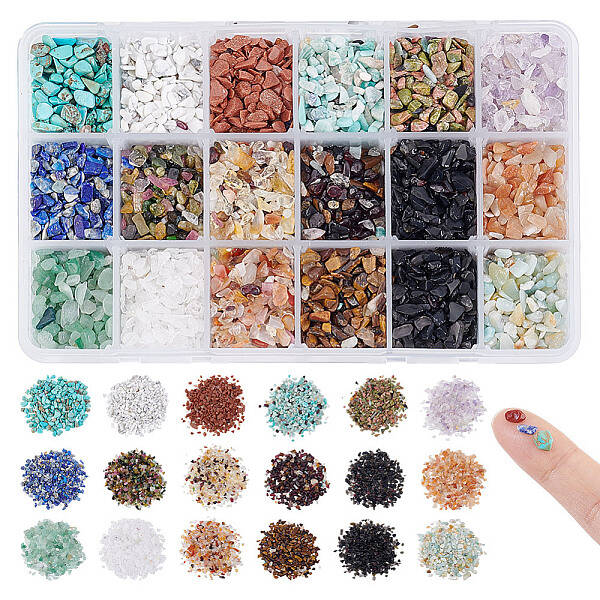 Gemstone Chip Beads