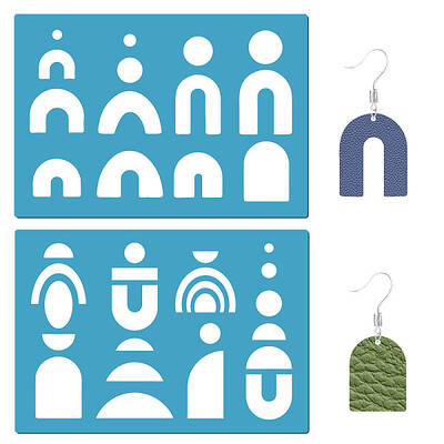 Acrylic Earring Handwork Template