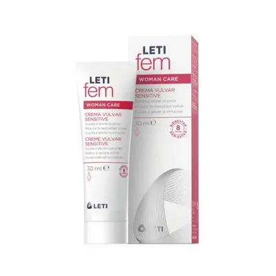 LetiFem Sensitive Vulvar Cream for Women 30ml