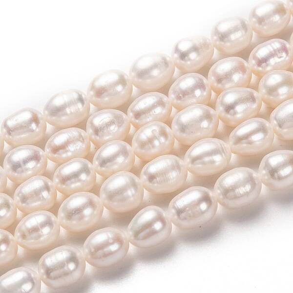 Natural Cultured Freshwater Pearl Beads Strands