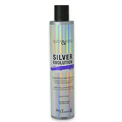 Quick & Easy anti-yellow shampoo Silver Evolution 250 ml