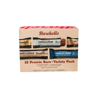 Barebells Protein Bars Variety Pack - 12 Count, 1.9oz Bars - Protein Snacks with 20g of High Protein - Chocolate Protein Bar ...
