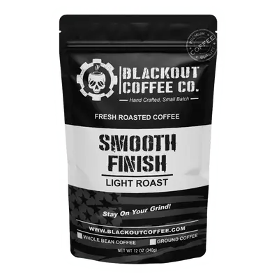 Smooth Finish Coffee - 100% Arabica Beans - Light Roast Coffee - Ground and Whole Bean Coffee - Coffee Company - Small Batch ...