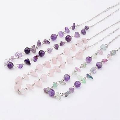 Gemstone Beaded Necklaces
