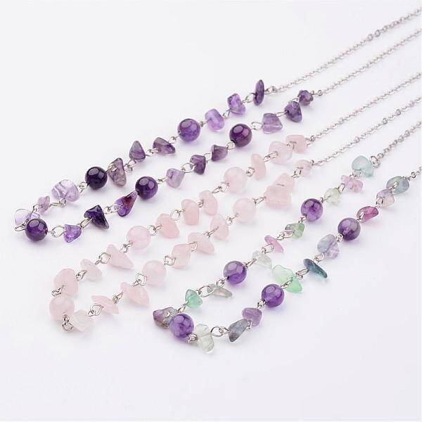 Gemstone Beaded Necklaces