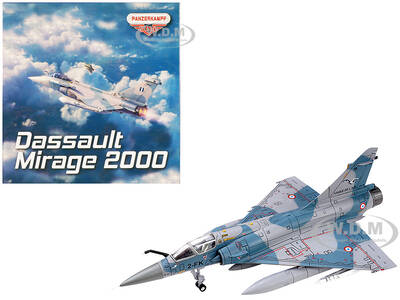 Dassault Mirage 2000-5F Fighter Aircraft 2-FK, Cigognes French Air Force Wing Series 1/72 Diecast Model by Panzerkampf