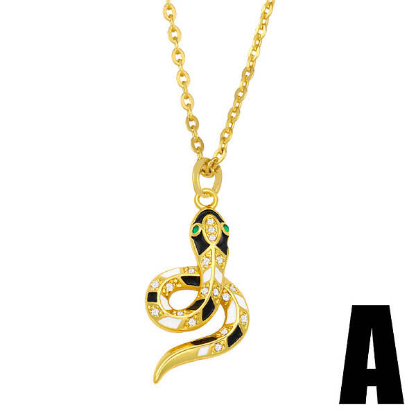 Fashionable Snake Pendant Necklace for Women