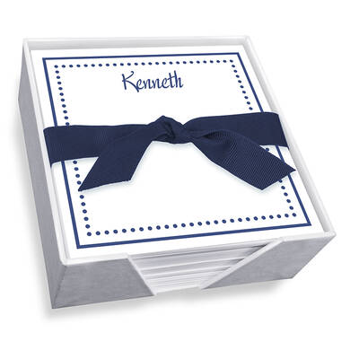 Hawthorn Memo Square - White with holder