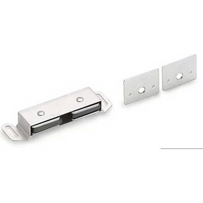 Amerock Magnetic Catch Double, Aluminum