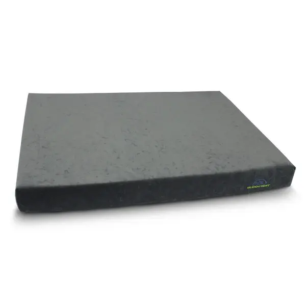 Deluxe Memory Foam Bed Extra Cover | Color: Fathom Gray | Size: Medium 33