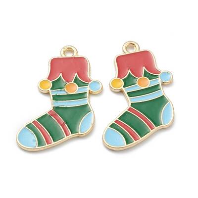 Alloy Enamel Pendants