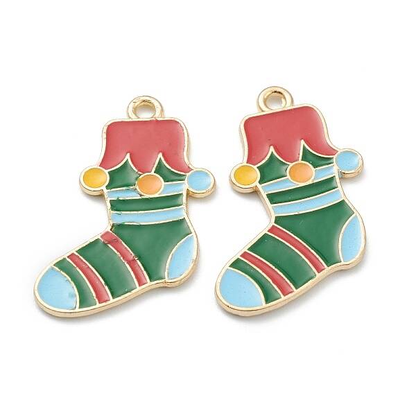 Alloy Enamel Pendants