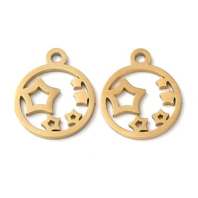 Ion Plating(IP) 304 Stainless Steel Charms