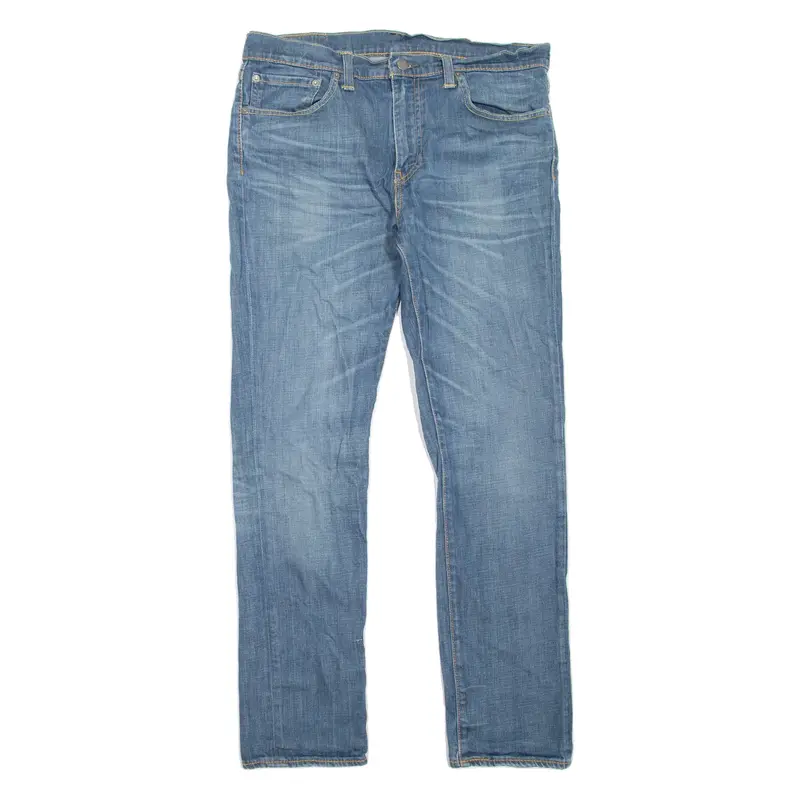 LEVI'S 511 Jeans Mens Blue Slim Straight Stone Wash W36 L32