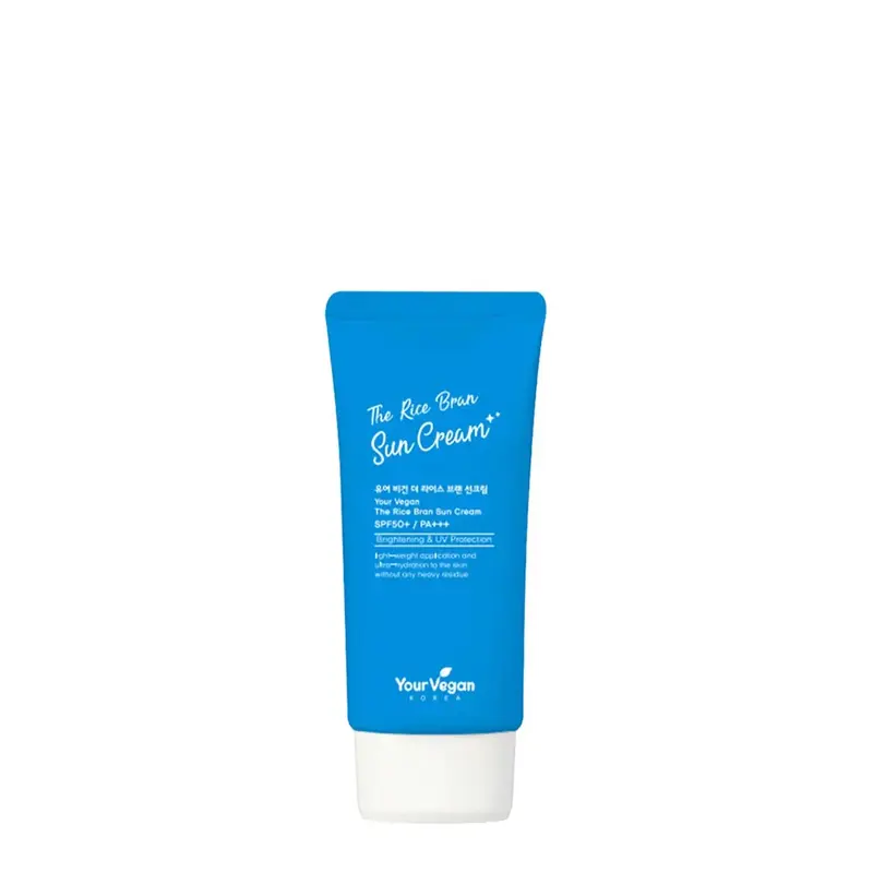 Your vegan The Rice Bran Sunscreen SPF 50+
