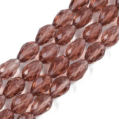 Transparent Glass Beads Strands