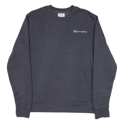 CHAMPION Mens Sweatshirt Grey S