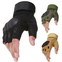 Half Finger Tactical Training Gloves, Breathable Quick Drying Non-slip Adjustable Strap Workout Gloves, Multifunctional Outdo...