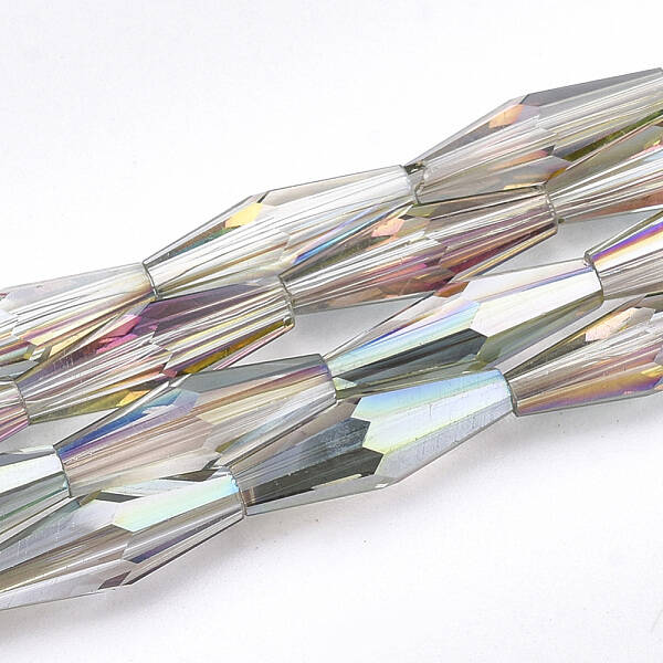 Electroplated Glass Beads Strands