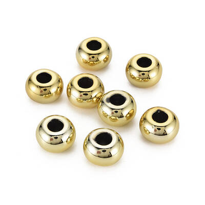 UV Plating Acrylic European Beads