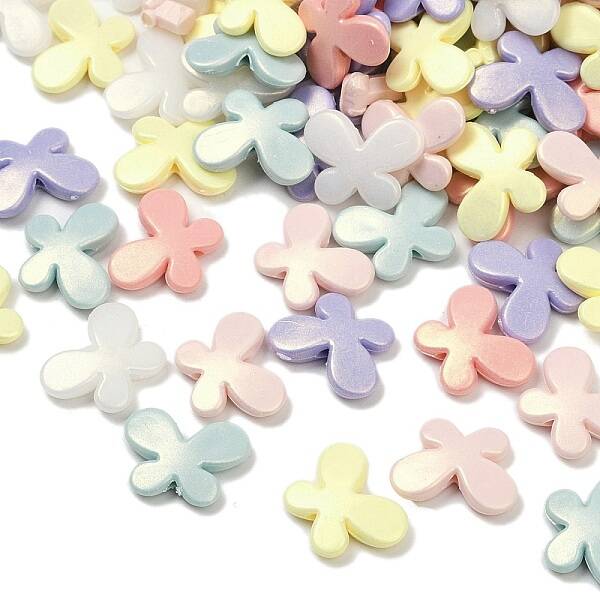 UV Plating Opauqe Acrylic Beads