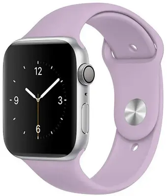 4wrist Apple Watch Silicone Band - Light Purple 38/40/41mm - S/M