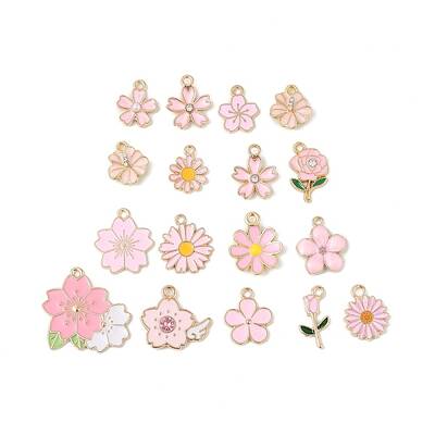 Alloy Enamel Pendants