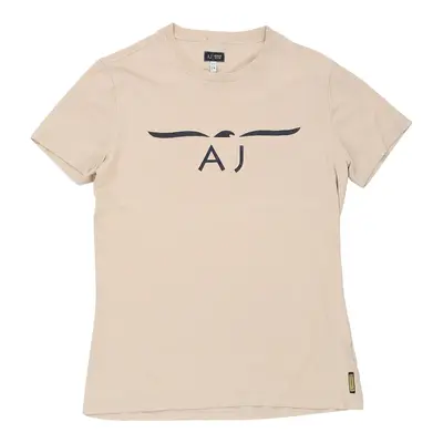 Armani Jeans T-Shirt - Medium Beige Cotton Blend