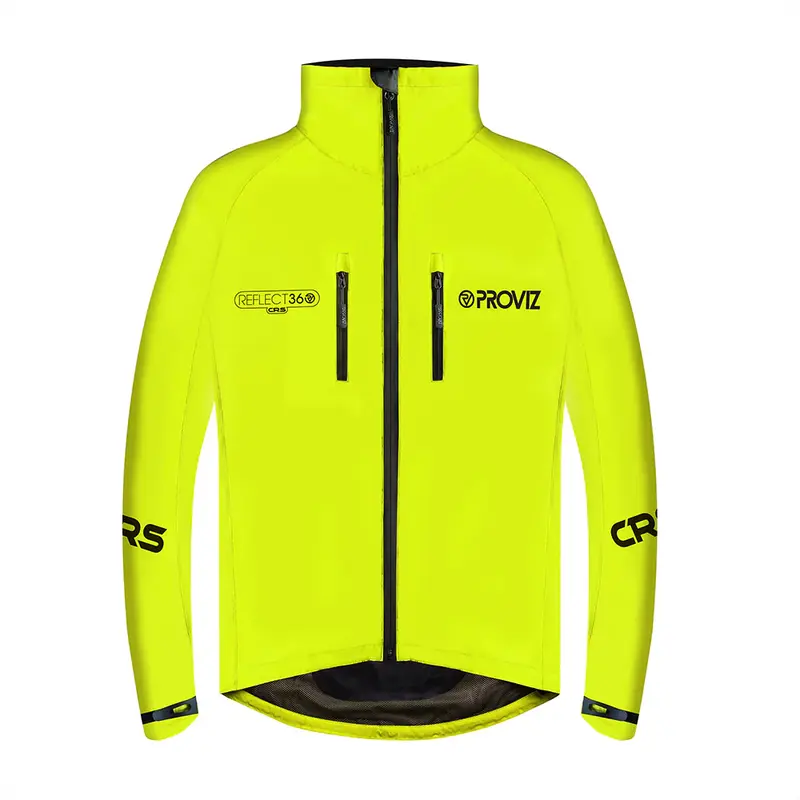 CRS Men's Fully Reflective & Waterproof Cycling Jacket
