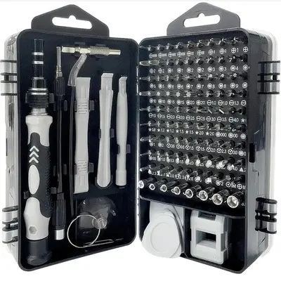 Precision Screwdriver Set for PC, 1 Set 115 in 1 Electronics Magnetic Repair Tools Kit with Case, Fall Gift, Screwdriver Set ...