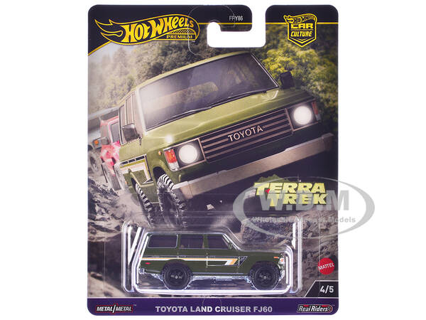 Toyota Land Cruiser FJ60 Green with Stripes \
