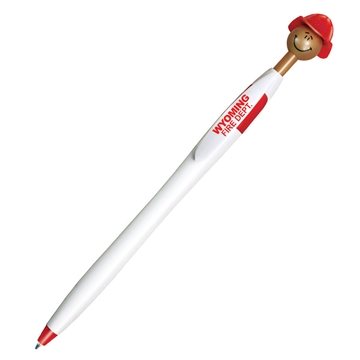 250 Promotional Fire Chief Smilez Pen - Medium Tone