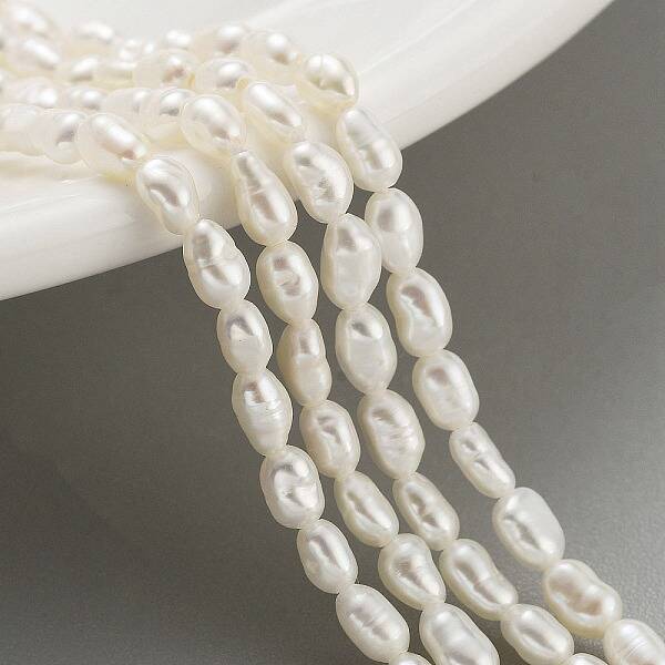 Natural Cultured Freshwater Pearl Beads Strands