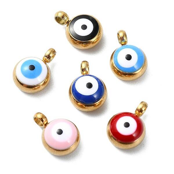 Ion Plating(IP) Real 18K Gold Plated 201 Stainless Steel Charms