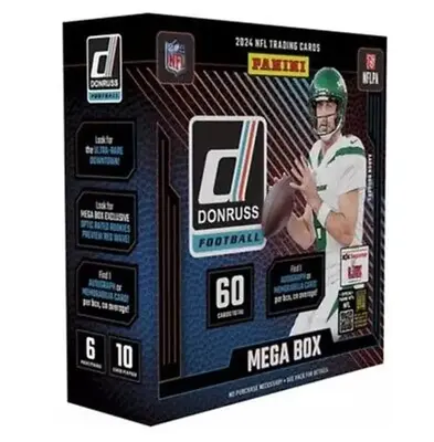 2024 Panini Donruss Mega Box - Football Sports Cards