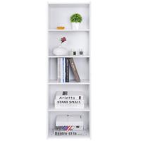 ZENSTYLE 5 Tier Bookcase Bookshelf Wood Cube Storage Shelf Display Stand for Living Room