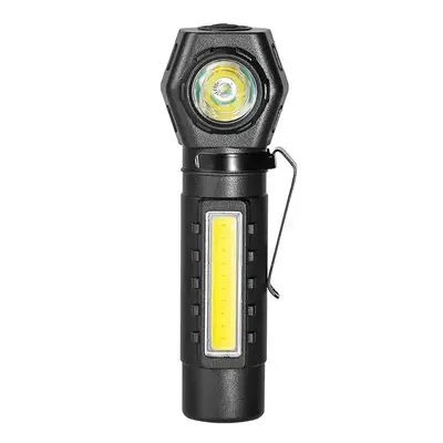 Super Bright LED Headlight, Waterproof USB Rechargeable Headlamp with Magnetic Bottom, Dual-use Head Torch Flashlight for Out...